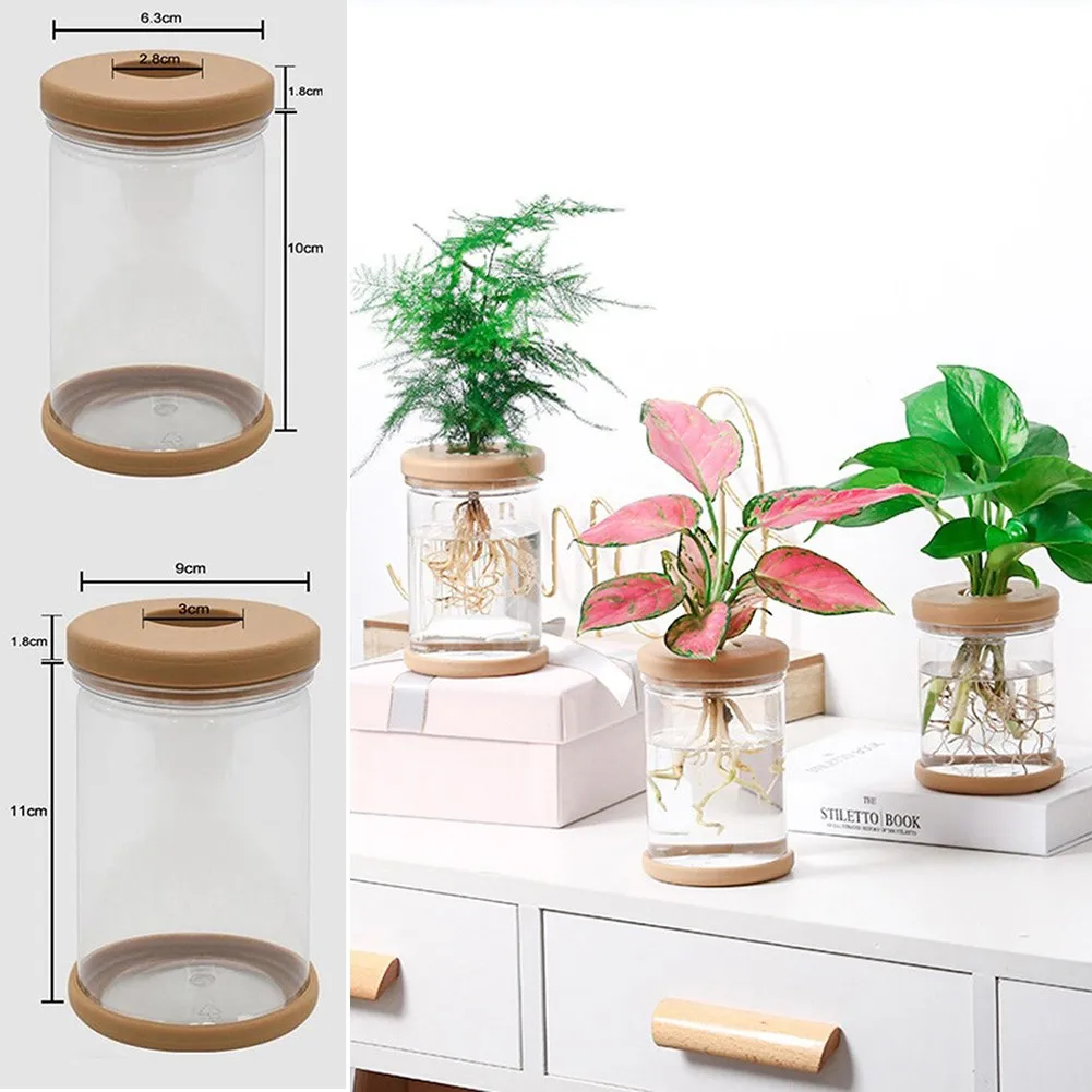 1PCS Plant Pots Clear Hydroponic Flower Pot Decorate Plants Planter For Grow Small Potted Plants Wall Decoration Countyard Garde
1PCS Plant Pots Clear Hydroponic Flower Pot Decorate Plants Planter For Grow Small Potted Plants Wall Decoration Countyard Garde