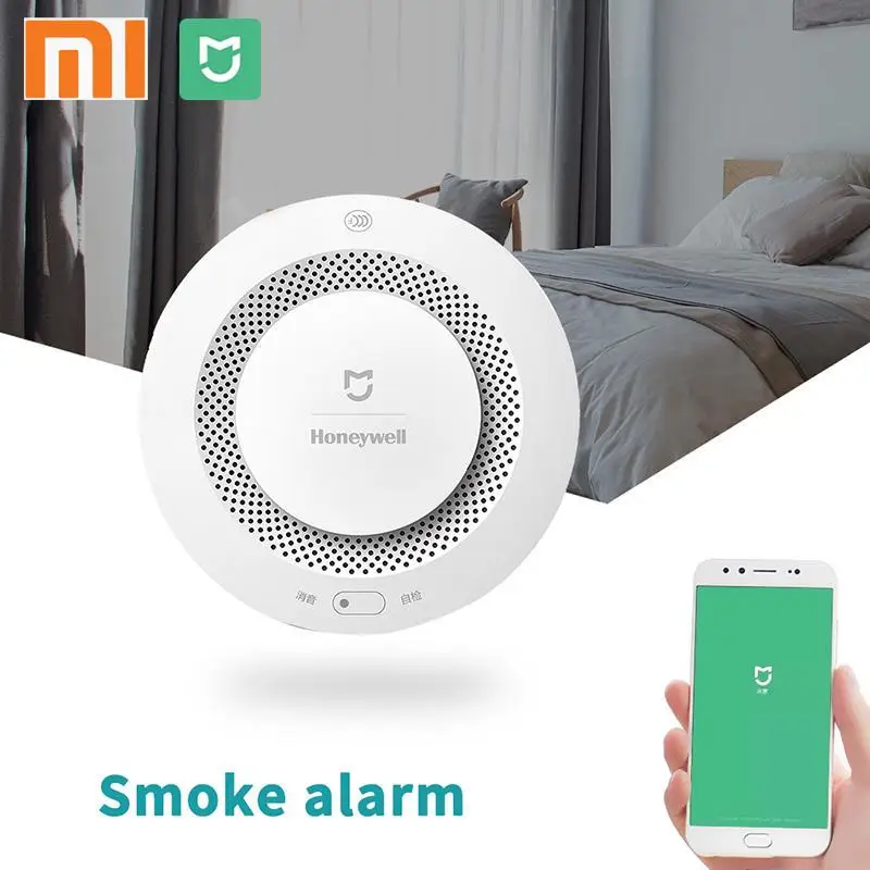 Xiaomi Mijia Honeywell Fire Alarm Smoke Sensor Gas Detector Work With Multifunction Gateway 2 Smart Home Security Remote APP
Xiaomi Mijia Honeywell Fire Alarm Smoke Sensor Gas Detector Work With Multifunction Gateway 2 Smart Home Security Remote APP