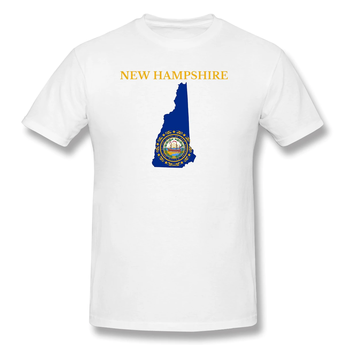 New Hampshire Flag Map Humor Graphic Men's Basic Short Sleeve T-Shirt R282 Tops Tees European Size
New Hampshire Flag Map Humor Graphic Men's Basic Short Sleeve T-Shirt R282 Tops Tees European Size