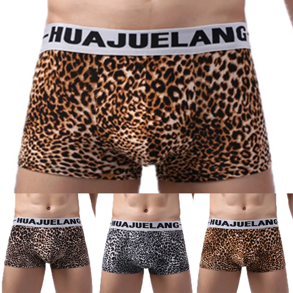 Hot Sexy Men Tiger Leopard Printed Underwear Boxer Underpants Trunks Wild Style Boxers Briefs Male Panties Breathable boxershort
Hot Sexy Men Tiger Leopard Printed Underwear Boxer Underpants Trunks Wild Style Boxers Briefs Male Panties Breathable boxershort