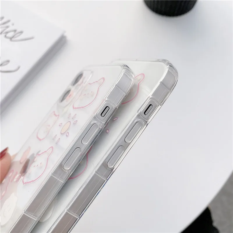 Cartoon Fruit Line Bear soft clear phone case for iphone 11 Pro Max 7 8 Plus X XS XR Max 12 Pro Max 12mini back cover
Cartoon Fruit Line Bear soft clear phone case for iphone 11 Pro Max 7 8 Plus X XS XR Max 12 Pro Max 12mini back cover