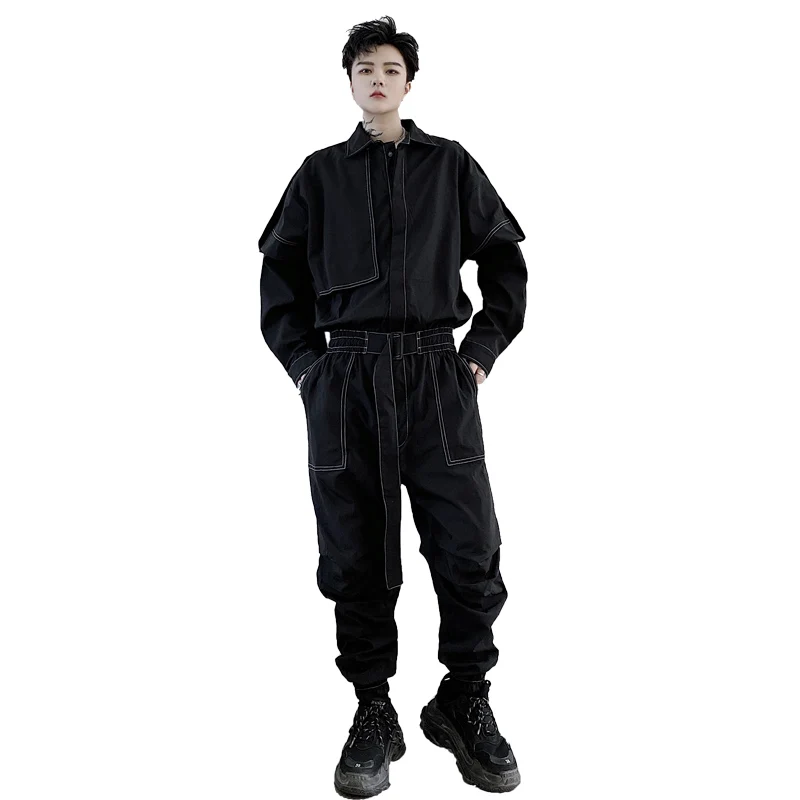 Male Hip Hop A Piece Loose Overalls Joggers Sweatpants Men Streetwear Casual Long Sleeve Cargo Pant Jumpsuit
Male Hip Hop A Piece Loose Overalls Joggers Sweatpants Men Streetwear Casual Long Sleeve Cargo Pant Jumpsuit