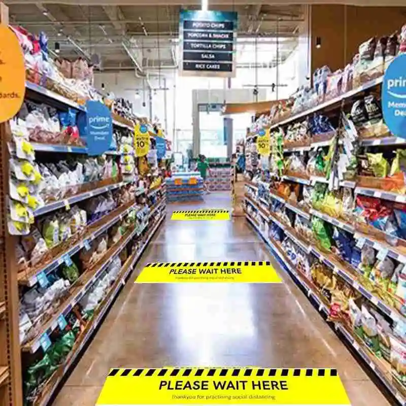 Social Distancing 60 * 8cm Keep Distance Warning Sticker Bright And Durable Floor Decals Can Help everyone
Social Distancing 60 * 8cm Keep Distance Warning Sticker Bright And Durable Floor Decals Can Help everyone