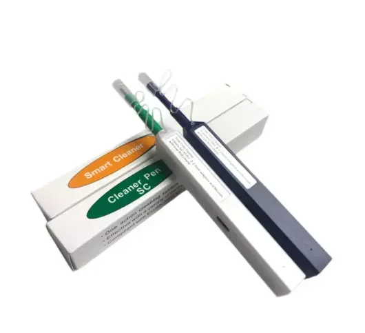 2pcs One-Click Cleaner Optical Fiber Cleaner Pen Cleans 2.5mm SC FC ST and 1.25mm LC MU Connector Over 800 Times
2pcs One-Click Cleaner Optical Fiber Cleaner Pen Cleans 2.5mm SC FC ST and 1.25mm LC MU Connector Over 800 Times