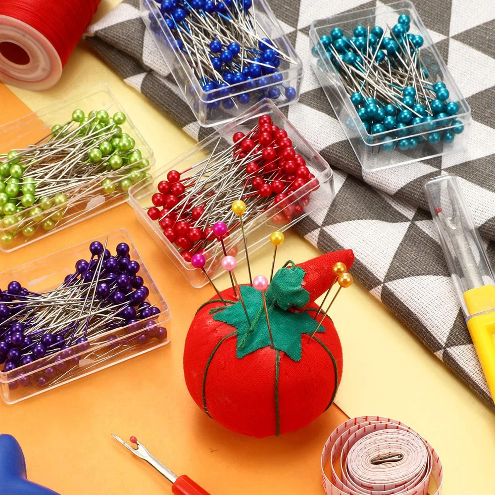 100pcs Straight Pins 38mm Pearlized Head Sewing Pins Dressmaking Pins for Fabric Jewelry Flower Decoration DIY Sewing Craft 
100pcs Straight Pins 38mm Pearlized Head Sewing Pins Dressmaking Pins for Fabric Jewelry Flower Decoration DIY Sewing Craft