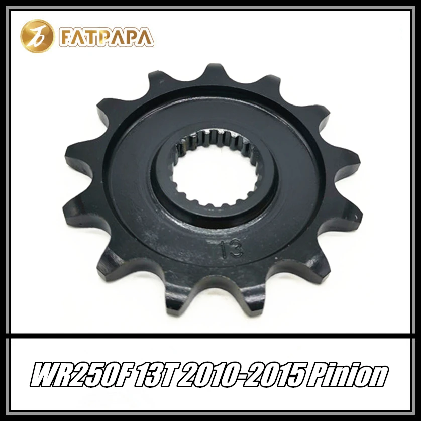 Для Yamaha WR250F WR250 F 2010-2015 аксессуары для мотоциклов передняя цепь шестерня 13T
Для Yamaha WR250F WR250 F 2010-2015 аксессуары для мотоциклов передняя цепь шестерня 13T