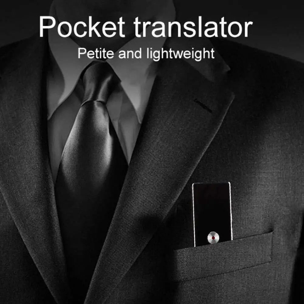 Smart Translation Multi Language Translator Portable Intelligent Voice Black White Translator For Learning Travelling Business
Smart Translation Multi Language Translator Portable Intelligent Voice Black White Translator For Learning Travelling Business