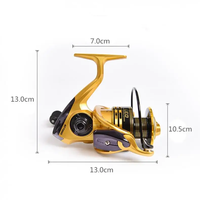 Spinning Fishing Reels 7000 Series 13+1BB High Speed Gear Ratio Trolling Long Shot Casting Big Sea Spinning Fishing Reel 
Spinning Fishing Reels 7000 Series 13+1BB High Speed Gear Ratio Trolling Long Shot Casting Big Sea Spinning Fishing Reel