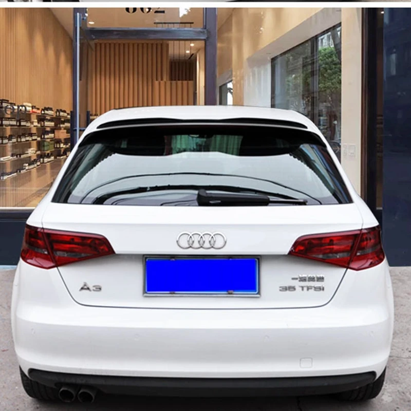 Верхний спойлер из углеродного волокна с рисунком для Audi A3 2014 2015 2016 2017 2018 2019, крыло багажника, крышка багажника, Стайлинг автомобиля 
Верхний спойлер из углеродного волокна с рисунком для Audi A3 2014 2015 2016 2017 2018 2019, крыло багажника, крышка багажника, Стайлинг автомобиля
