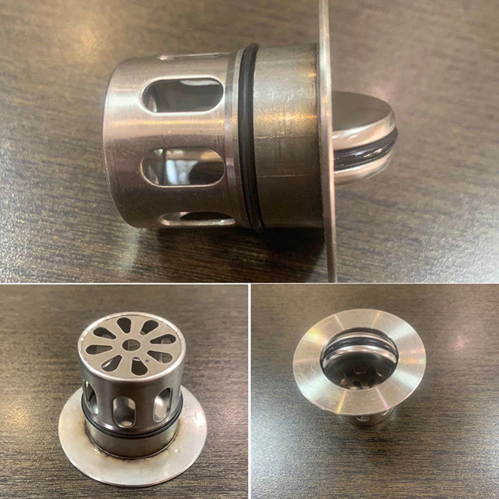 2pcs Kitchen Cover Anti Clogging Wash Basin Stainless Steel For Bathroom Accessories Thicken Home Flip Drain Filter Sink Tools 
2pcs Kitchen Cover Anti Clogging Wash Basin Stainless Steel For Bathroom Accessories Thicken Home Flip Drain Filter Sink Tools