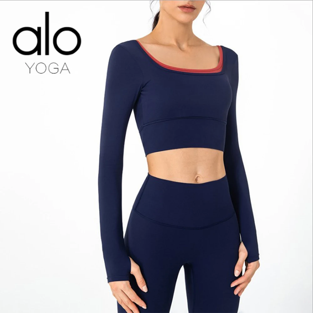 Alo Yoga Quick Drying Sports Top Women's Fitness Clothes Running Quick Drying Clothes Short Back Yoga Clothes Long Sleeves -40
Alo Yoga Quick Drying Sports Top Women's Fitness Clothes Running Quick Drying Clothes Short Back Yoga Clothes Long Sleeves -40