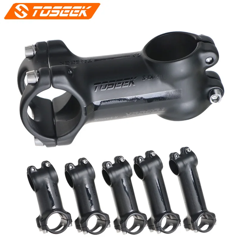 TOSEEK MTB Road Bike Bicycle Stems 31.8 Handlebar ±6 / 17° 60-120mm Aluminum Alloy Bicycle Stem Cycling Parts
TOSEEK MTB Road Bike Bicycle Stems 31.8 Handlebar ±6 / 17° 60-120mm Aluminum Alloy Bicycle Stem Cycling Parts