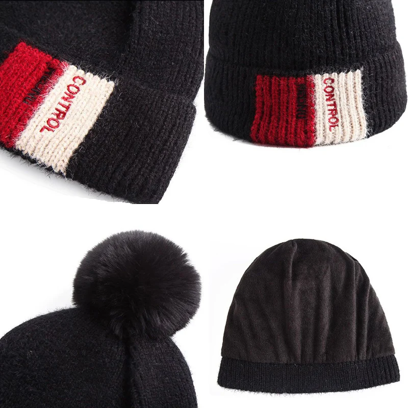 New Winter Hats For Women Skullies Beanies Lady Winter Knitted Hat Scarf Wool Women Gorras Bonnet Mask Pompom Beanie Warm Cap
New Winter Hats For Women Skullies Beanies Lady Winter Knitted Hat Scarf Wool Women Gorras Bonnet Mask Pompom Beanie Warm Cap