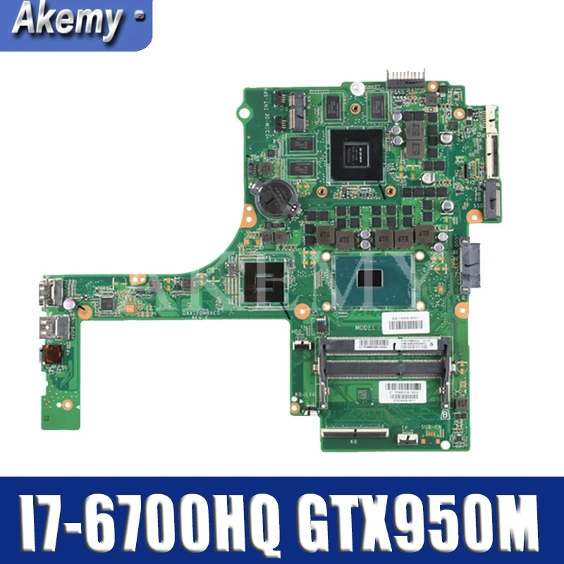 AKEMY 832848-001 832848-601 для For HP Pavilion 15-AK серия материнская плата для ноутбука DAX1PDMB8E0 I7-6700HQ cpu GTX950M GPU материнская плата
AKEMY 832848-001 832848-601 для For HP Pavilion 15-AK серия материнская плата для ноутбука DAX1PDMB8E0 I7-6700HQ cpu GTX950M GPU материнская плата