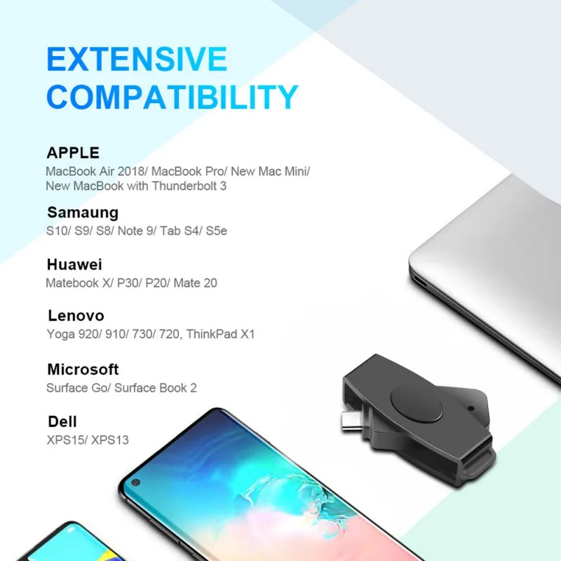 Sim Card Readers & Backup Smart CAC Card Reader Type-C Bank Tax Declaration SIM Card/IC Card ID Card Smart Card Reader
Sim Card Readers & Backup Smart CAC Card Reader Type-C Bank Tax Declaration SIM Card/IC Card ID Card Smart Card Reader