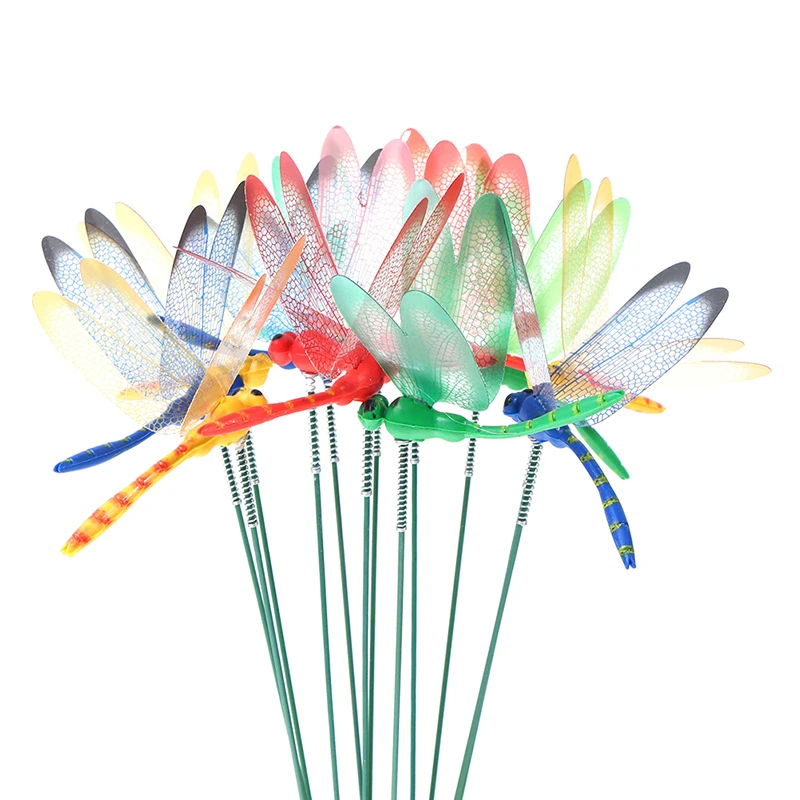 12pcs Dragonflies Insert Rod Gardening Decoration Simulation Dragonfly Home Decoration Background Gardening Decoration
12pcs Dragonflies Insert Rod Gardening Decoration Simulation Dragonfly Home Decoration Background Gardening Decoration