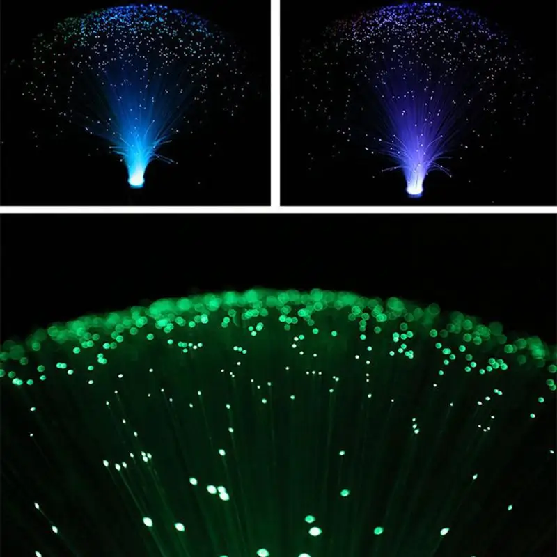 Colorful LED Color Changing Fiber Optic Light Battery-operated LED Fiber Lamp for Wedding Christmas Party Holiday Decoration
Colorful LED Color Changing Fiber Optic Light Battery-operated LED Fiber Lamp for Wedding Christmas Party Holiday Decoration