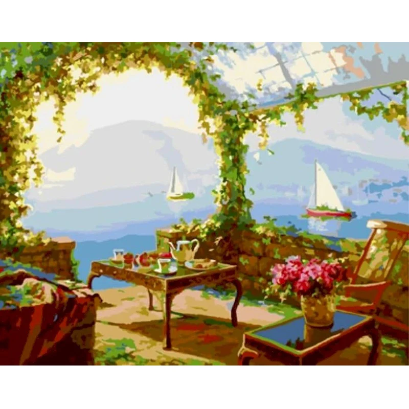 PhotoCustom 40x50cm Paint By Numbers Kits Seascape DIY Oil Painting By Numbers On Canvas Scenery Frameless Digital Handpaint Dec
PhotoCustom 40x50cm Paint By Numbers Kits Seascape DIY Oil Painting By Numbers On Canvas Scenery Frameless Digital Handpaint Dec