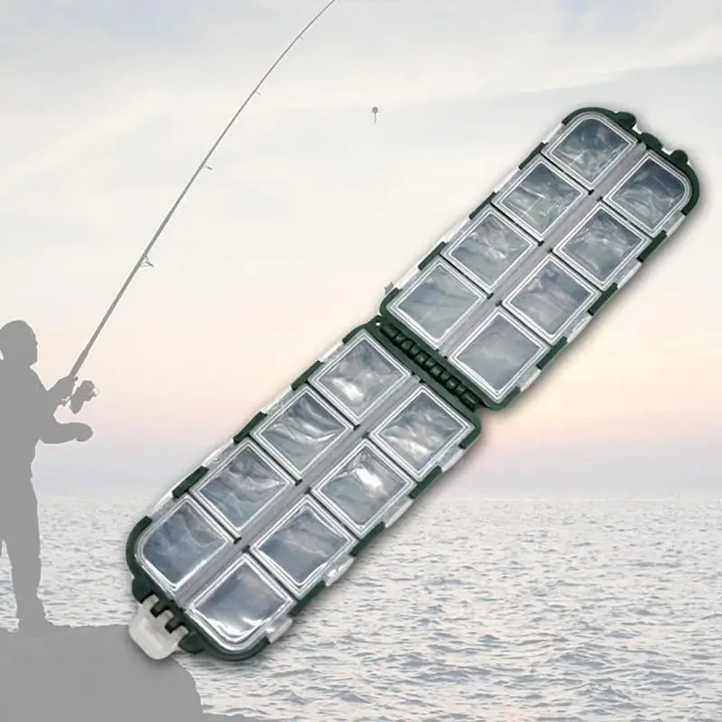 Fish Hook Box with Double-layer 16 Grids Fish Hook Box Fishing Fishing Small Storage For Outdoor Portable Gear V6V2
Fish Hook Box with Double-layer 16 Grids Fish Hook Box Fishing Fishing Small Storage For Outdoor Portable Gear V6V2