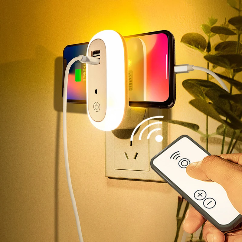 Night Lamp LED Night Light Bedside Lamp Remote Control Dimming Wall Socket Lamp AC 220V Home Decoration Light for baby gift
Night Lamp LED Night Light Bedside Lamp Remote Control Dimming Wall Socket Lamp AC 220V Home Decoration Light for baby gift