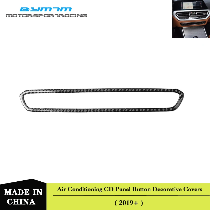 Real Carbon fiber Air Conditioning CD Panel Button Decorative Covers Stickers Trim For BMW 3 Series G20 G28
Real Carbon fiber Air Conditioning CD Panel Button Decorative Covers Stickers Trim For BMW 3 Series G20 G28