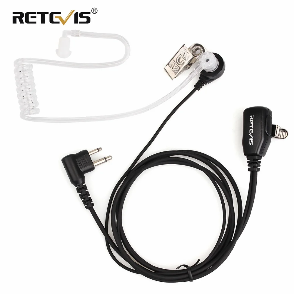 Retevis 2 Pin Covert Acoustic Tube Walkie Talkie Earpiece Radio Headset For Motorola PRO1150 P040 CT150 SP10 SP21 For HYT TC-500
Retevis 2 Pin Covert Acoustic Tube Walkie Talkie Earpiece Radio Headset For Motorola PRO1150 P040 CT150 SP10 SP21 For HYT TC-500