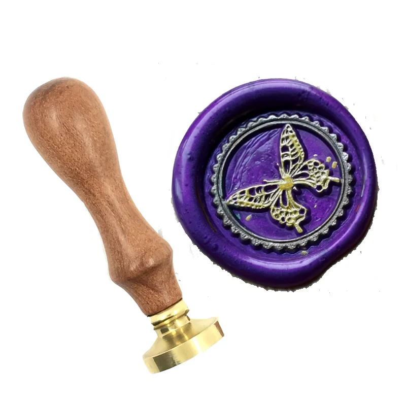 Exquisite Paint Wax Stamp lovely Butterfly you wood handle,DIY Ancient Seal Retro Stamp,Personalized Wax Seal High Quality08
Exquisite Paint Wax Stamp lovely Butterfly you wood handle,DIY Ancient Seal Retro Stamp,Personalized Wax Seal High Quality08