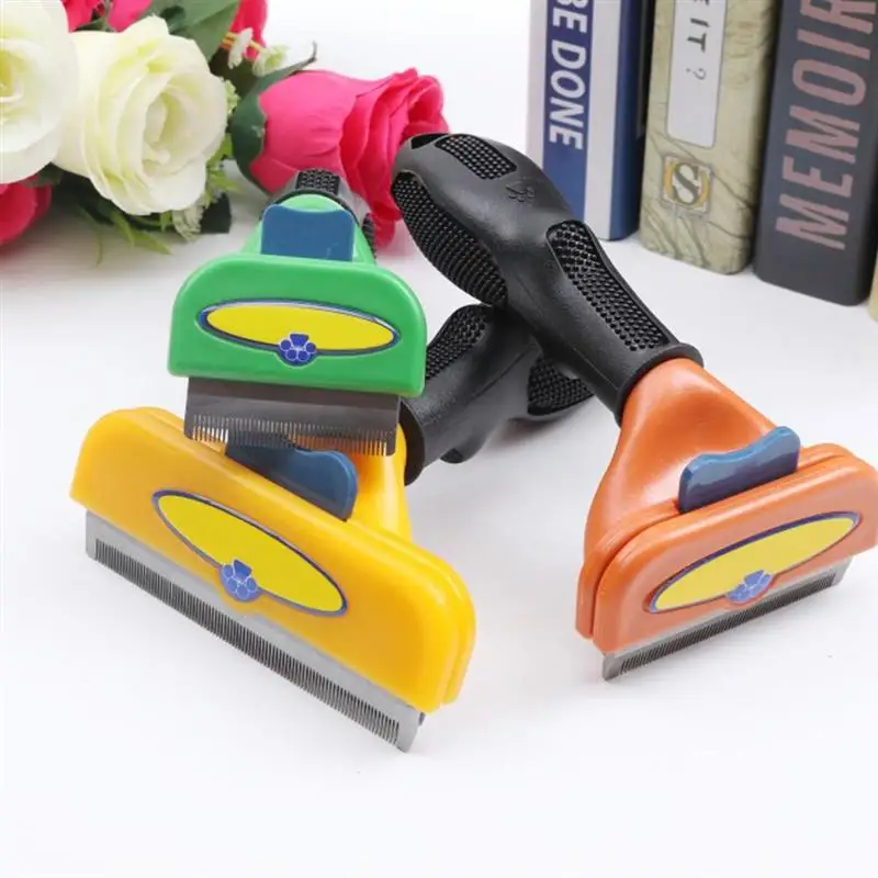 Pet Dog Hair Removal Combs Pet Grooming Brush Dogs Cats Hair Shedding Massage Combs Dog Hair Remover Cleaning Grooming Pet Brush
Pet Dog Hair Removal Combs Pet Grooming Brush Dogs Cats Hair Shedding Massage Combs Dog Hair Remover Cleaning Grooming Pet Brush