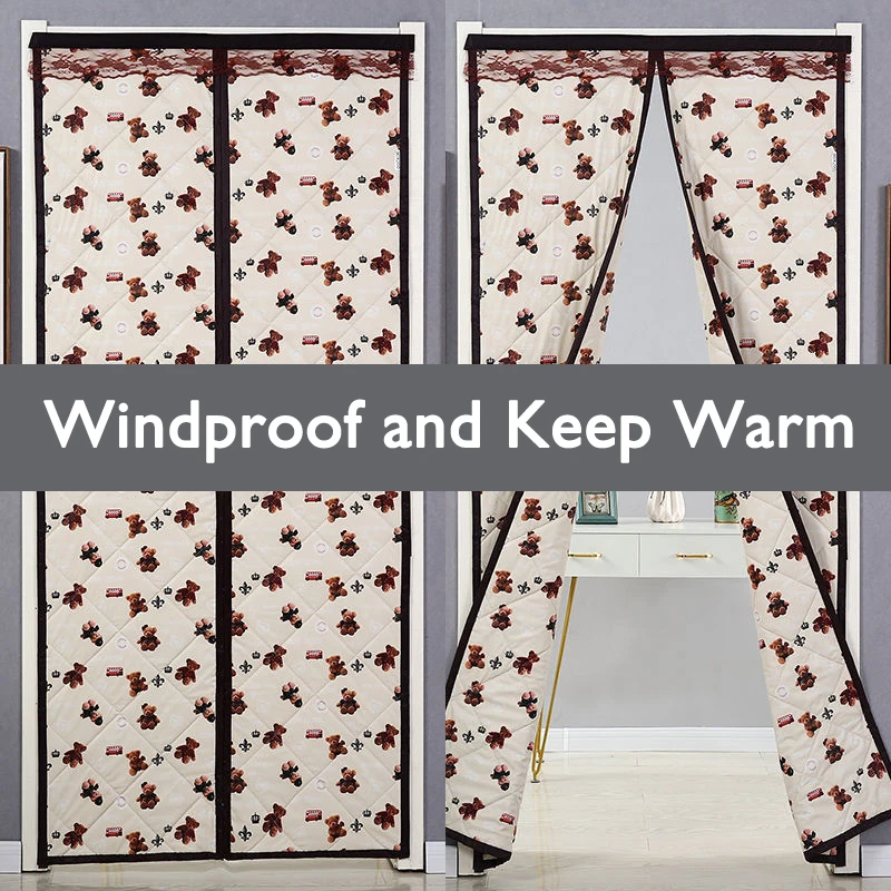 Cotton Thickened Door Curtain Winter Windproof Hoop and Loop Self-adhesive Screen Partition Home Anti-mosquito Magnetic Door
Cotton Thickened Door Curtain Winter Windproof Hoop and Loop Self-adhesive Screen Partition Home Anti-mosquito Magnetic Door