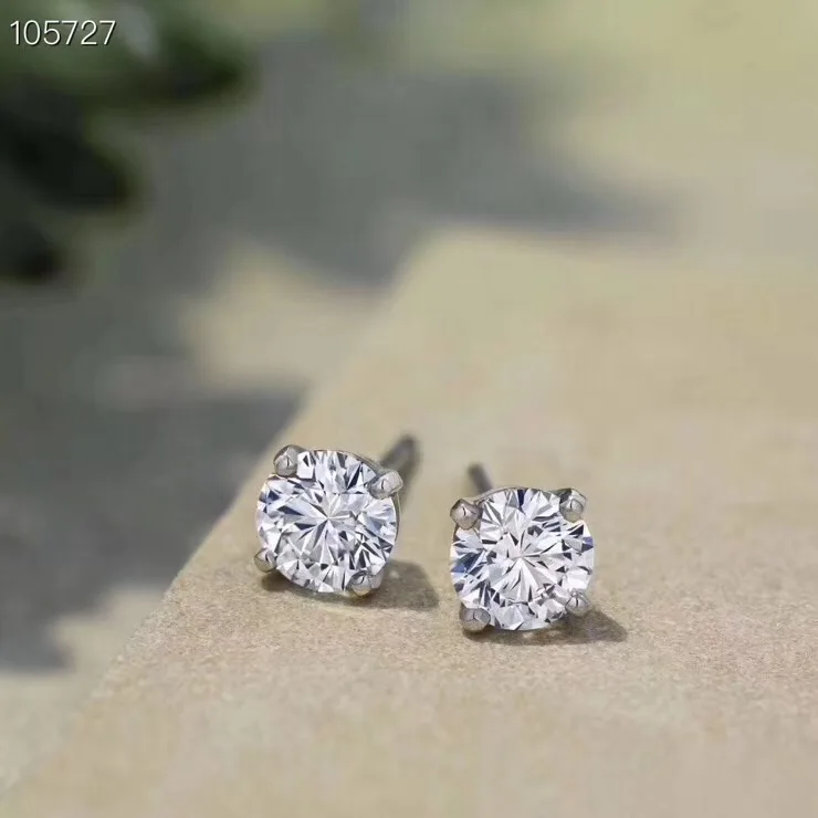 TFE02 925 Sterling silver stud earrings classic 4prongs 8MM zircon stud earrings, women stud earrings Engagement Birthday Gifts 
TFE02 925 Sterling silver stud earrings classic 4prongs 8MM zircon stud earrings, women stud earrings Engagement Birthday Gifts