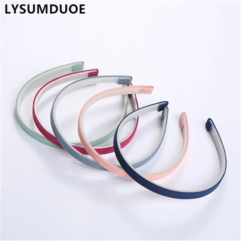 5pcs Korean Fashion 5Pcs DIY Covered Hairbands 1cm Cotton Headband Cute Ribbon Hairband Candy Color Headdress Girls Hair Access
5pcs Korean Fashion 5Pcs DIY Covered Hairbands 1cm Cotton Headband Cute Ribbon Hairband Candy Color Headdress Girls Hair Access