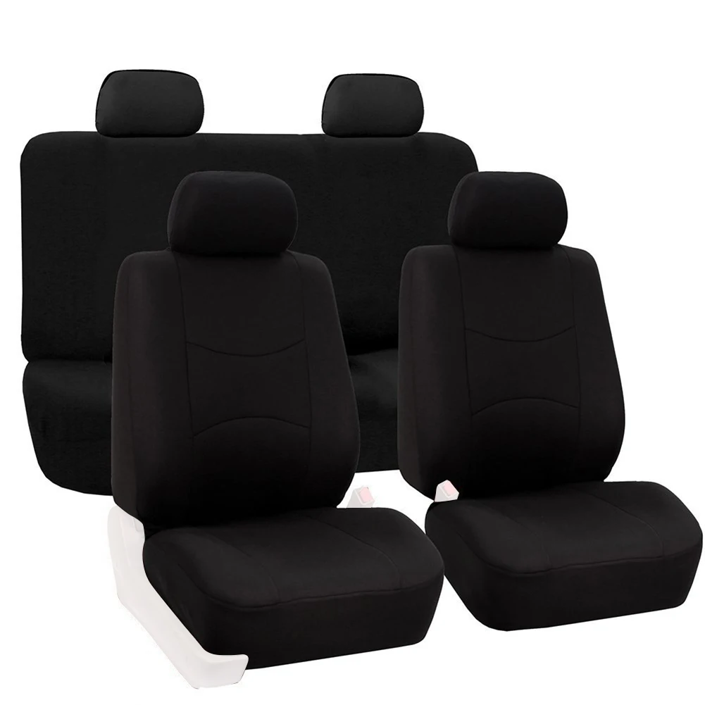 9PCS/Set Car Seat Cover Front And Rear Seat Universal Auto Protect Covers Automotive Seat Covers Interior Car Accessories