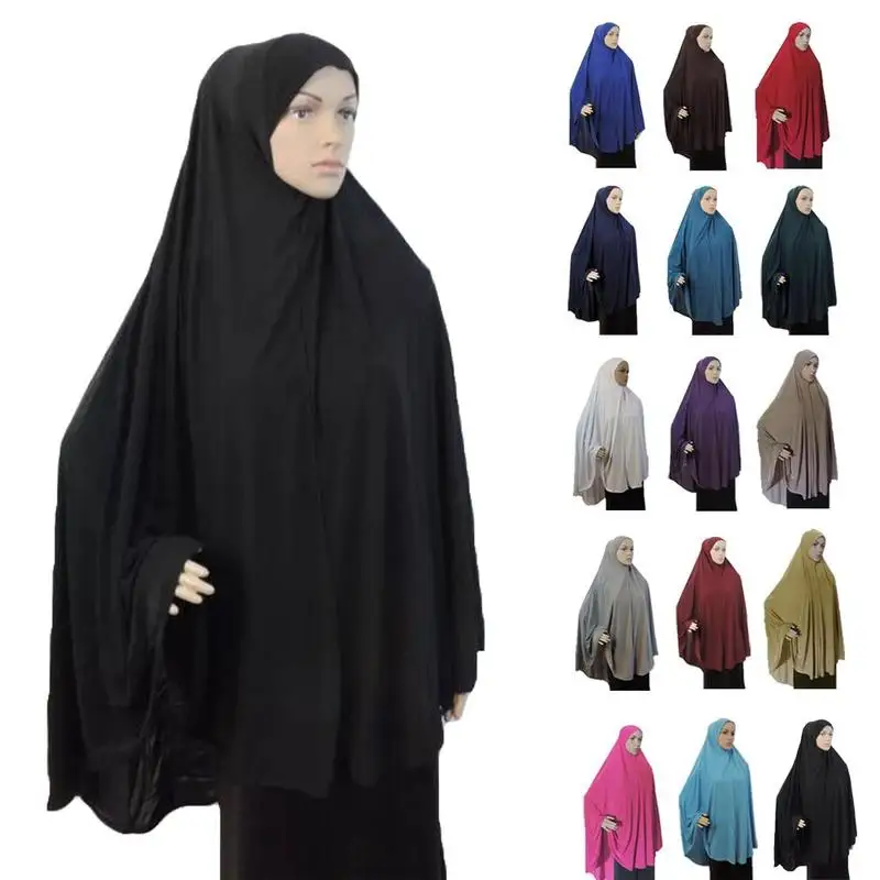 Ramadan Muslim Prayer Garment Hijab Long Khimar Women Niqab Eid Islam Turkey Namaz Burka Musulman Jurken Jilbab Djellaba Hijabs
Ramadan Muslim Prayer Garment Hijab Long Khimar Women Niqab Eid Islam Turkey Namaz Burka Musulman Jurken Jilbab Djellaba Hijabs