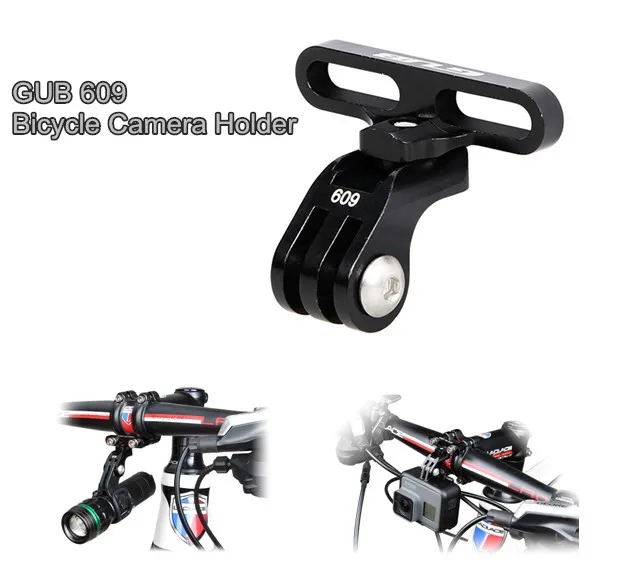 GUB 609 Sport Bicycle Camera Holder MTB Road Bike Handlebar Extender CNC Aluminum Alloy Flashlight Bracket Gopro Mount
GUB 609 Sport Bicycle Camera Holder MTB Road Bike Handlebar Extender CNC Aluminum Alloy Flashlight Bracket Gopro Mount