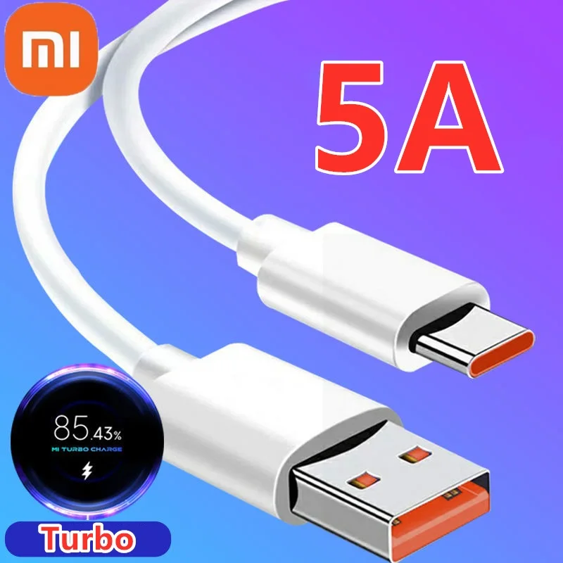 Original Xiaomi Usb C Cable 5A USB A To Type C Turbo Fast Charger Cable For Mi 11 11T 10 12X 12 Pro Redmi Note 9 10 11 Pro
Original Xiaomi Usb C Cable 5A USB A To Type C Turbo Fast Charger Cable For Mi 11 11T 10 12X 12 Pro Redmi Note 9 10 11 Pro