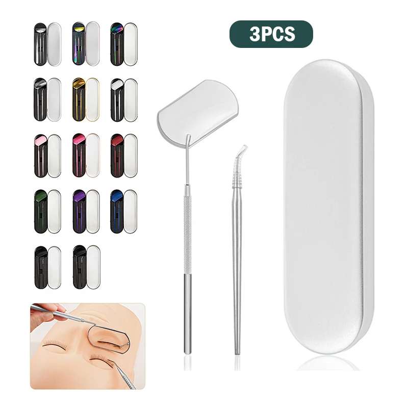 2pcs Pro Eyelash Perm Lifting Stick Long Handle Mirror Eye Lash Checking Mirror Magnifying False Eyelashes Beauty Extension Tool
2pcs Pro Eyelash Perm Lifting Stick Long Handle Mirror Eye Lash Checking Mirror Magnifying False Eyelashes Beauty Extension Tool