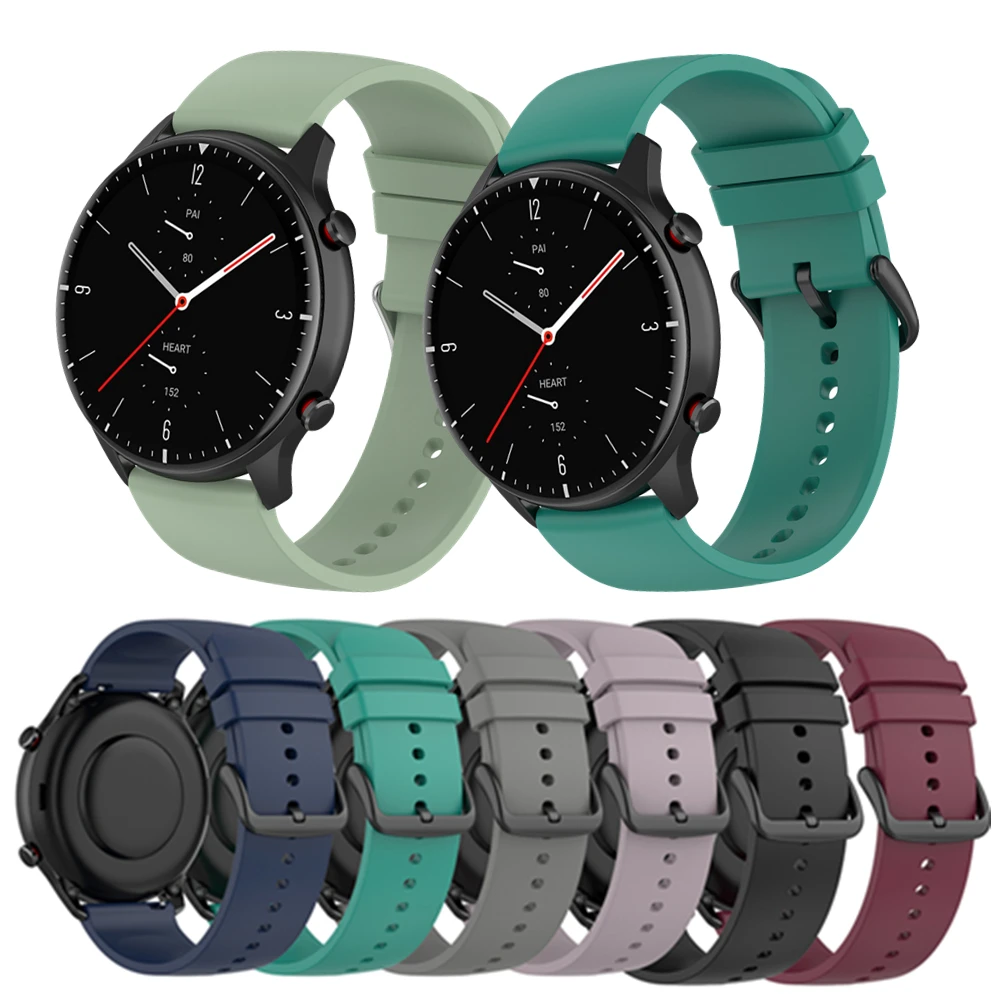 Силиконовый ремешок для смарт-часов Huami Amazfit GTR2/GTR2e/GTR, 47 мм, для Huawei Watch GT 2e/GT 2 Pro, аксессуары для браслета, 22 мм
Силиконовый ремешок для смарт-часов Huami Amazfit GTR2/GTR2e/GTR, 47 мм, для Huawei Watch GT 2e/GT 2 Pro, аксессуары для браслета, 22 мм