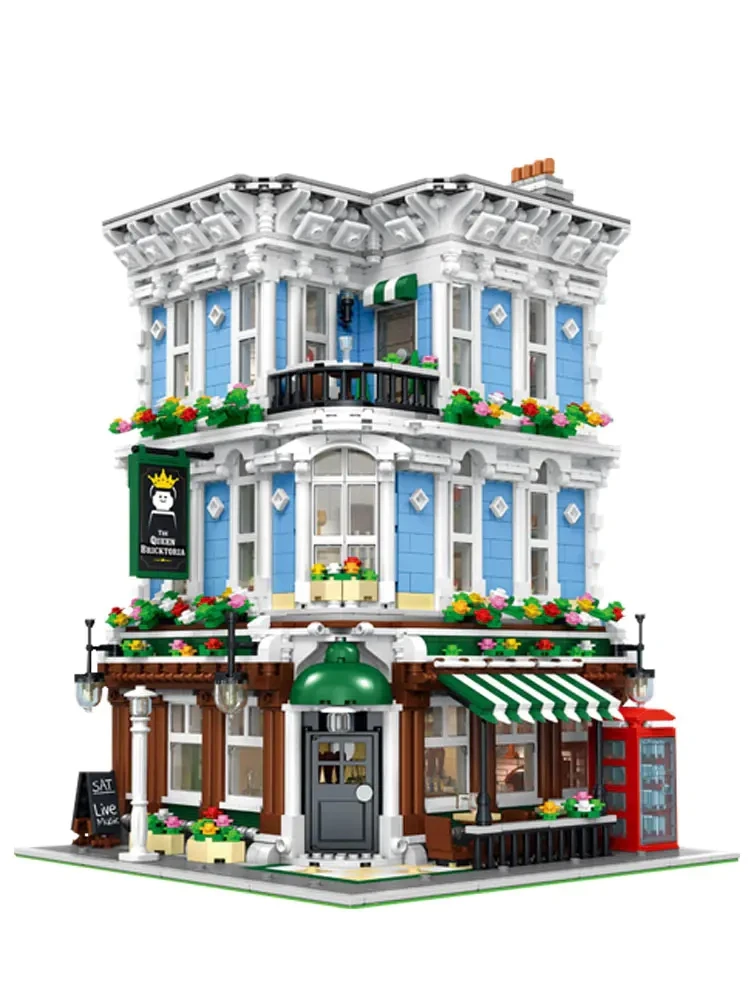 Вид из окна серии Queen Bricktoria бар Совместимость MOC-28774 модель клуб конструкторных блоков, Детские кубики Повседневное таверна игрушки подарок ...
Вид из окна серии Queen Bricktoria бар Совместимость MOC-28774 модель клуб конструкторных блоков, Детские кубики Повседневное таверна игрушки подарок ...