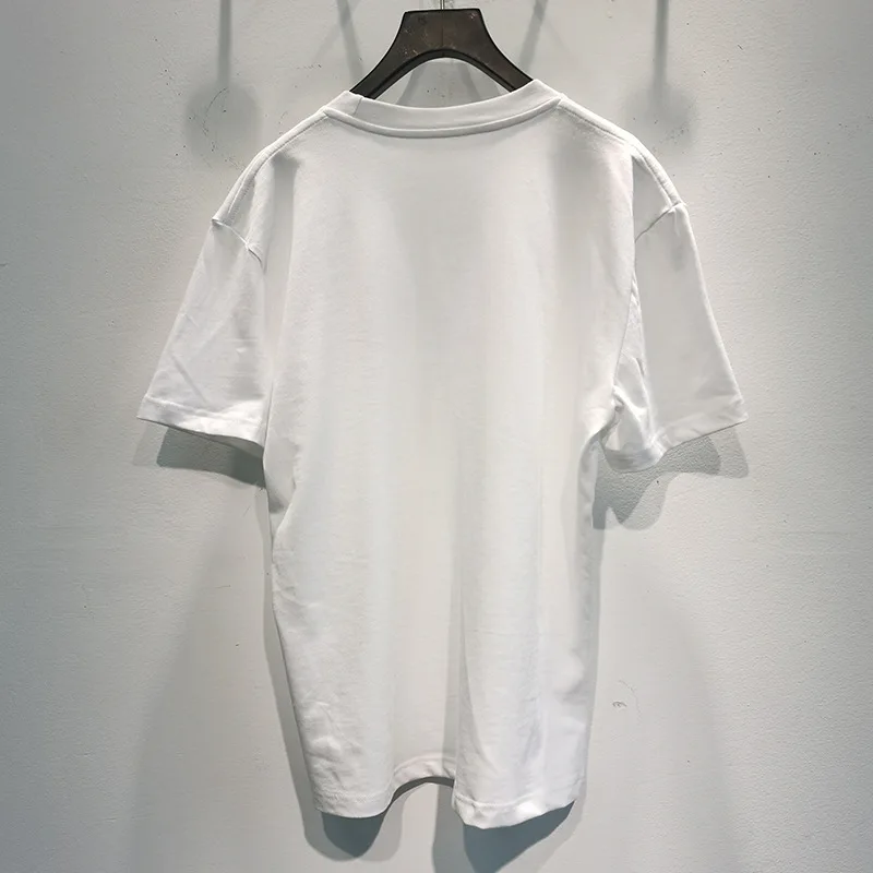 2020 Summer Trendy Design O Neck Short Sleeve Letter Printing Black White Casual Loose Women Man T Shirt Couple Tops Fashion A2
2020 Summer Trendy Design O Neck Short Sleeve Letter Printing Black White Casual Loose Women Man T Shirt Couple Tops Fashion A2
