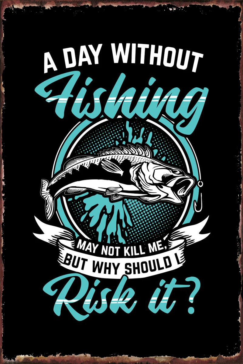 Fisher Fishing Fish Tin Sign Tin Plates Wall Decor Room Decoration Retro Vintage Metal Sign For Art Club Man Cave Cafe Pub Home
Fisher Fishing Fish Tin Sign Tin Plates Wall Decor Room Decoration Retro Vintage Metal Sign For Art Club Man Cave Cafe Pub Home
