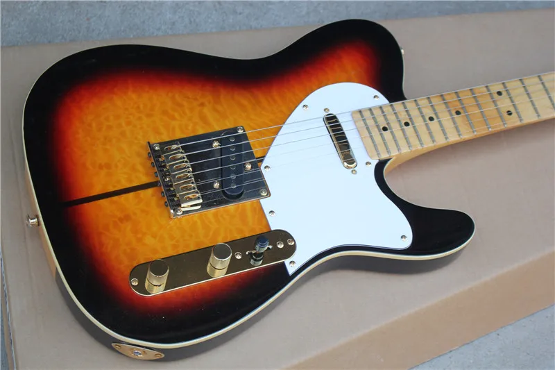 Заводской магазин TL Sunburst магазин под заказ TUFF DOG Подпись Золотая фурнитура электрическая гитара
Заводской магазин TL Sunburst магазин под заказ TUFF DOG Подпись Золотая фурнитура электрическая гитара