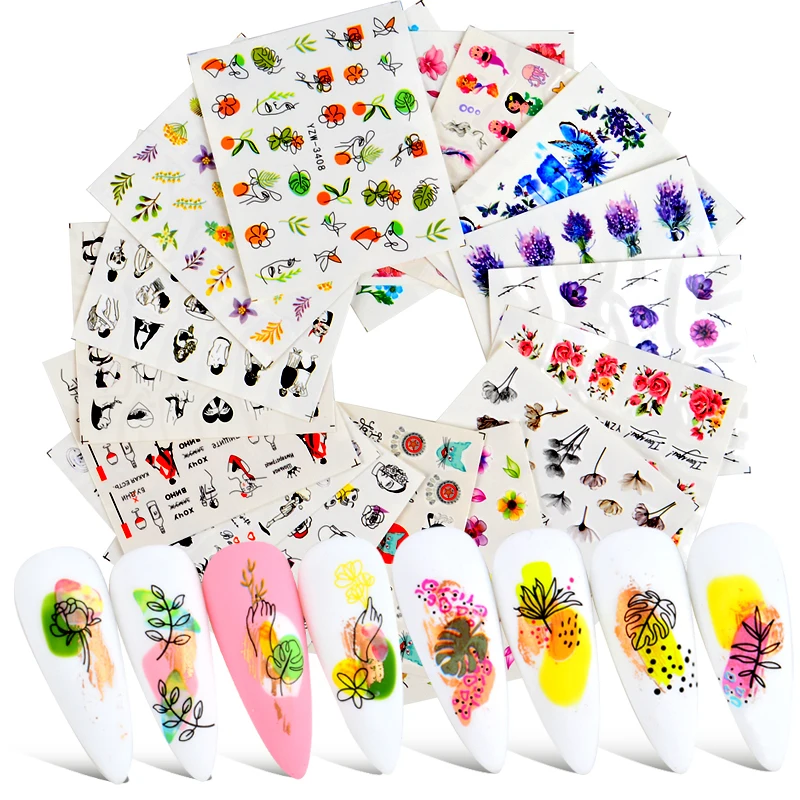 1Pcs Abstract Sculpture Nail Water Sticker Creative Designs Watermark Decals Gel Polish Sticker DIY Manicure Tattoos Accessories
1Pcs Abstract Sculpture Nail Water Sticker Creative Designs Watermark Decals Gel Polish Sticker DIY Manicure Tattoos Accessories