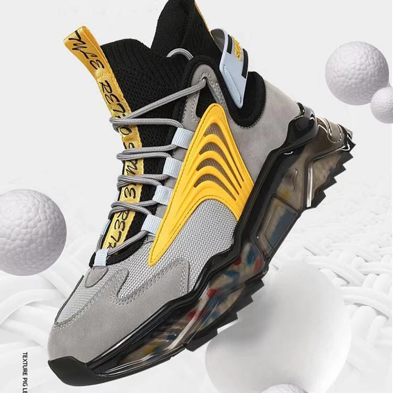 Men's shoes 2020 autumn and winter plus size trend socks shoes casual sports shoes popcorn high top platform trendy shoes
Men's shoes 2020 autumn and winter plus size trend socks shoes casual sports shoes popcorn high top platform trendy shoes
