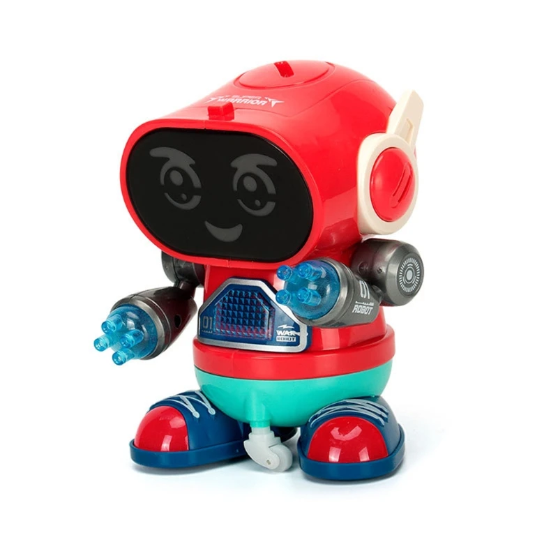 T8ND Singing Dancing Robot Battery Powered Toy Electric Music Dance Robot Doll with Charming Light Effect Gifts for Kids
T8ND Singing Dancing Robot Battery Powered Toy Electric Music Dance Robot Doll with Charming Light Effect Gifts for Kids