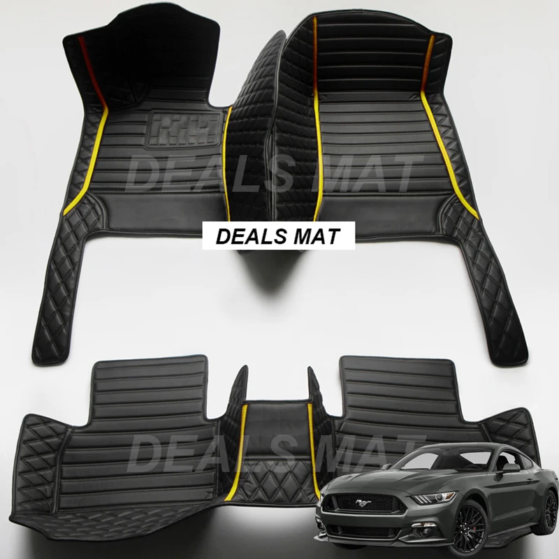 Luxury Leather 3D Rhd Lhd Custom Car Mats With Pockets Floor Carpet Rugs For Ford Mustang 2015 2016 2017 2018 2019 accessories
Luxury Leather 3D Rhd Lhd Custom Car Mats With Pockets Floor Carpet Rugs For Ford Mustang 2015 2016 2017 2018 2019 accessories
