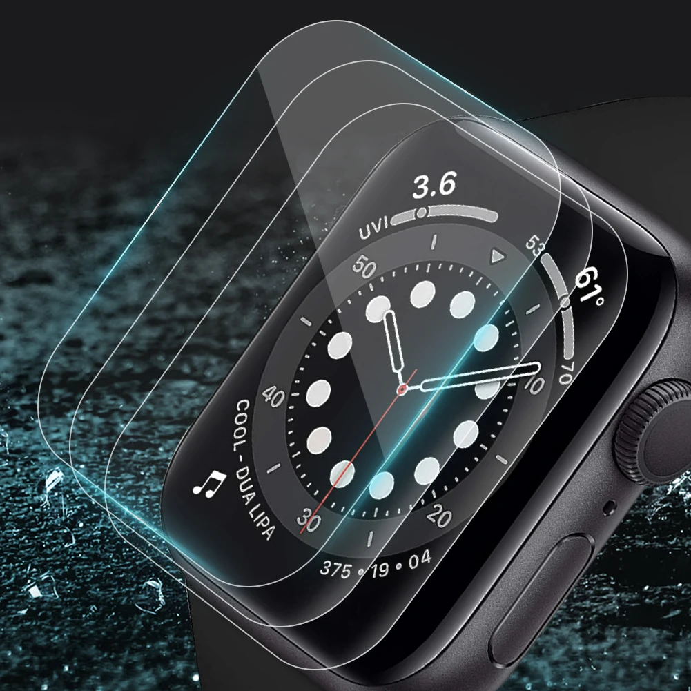 Soft PET Screen Protector Film for Apple Watch 38mm 42mm 40mm 44mm Anti-Bubble Tempered Film for iwatch 6/5/4/3/2/1 Not Glass
Soft PET Screen Protector Film for Apple Watch 38mm 42mm 40mm 44mm Anti-Bubble Tempered Film for iwatch 6/5/4/3/2/1 Not Glass