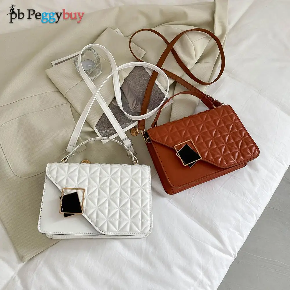 Fashion Geometric Leather Messenger Bag Women Contrast Color Flap Shoulder Bags Hit Color Small Flap Purse Crossbody Bags 2021
Fashion Geometric Leather Messenger Bag Women Contrast Color Flap Shoulder Bags Hit Color Small Flap Purse Crossbody Bags 2021