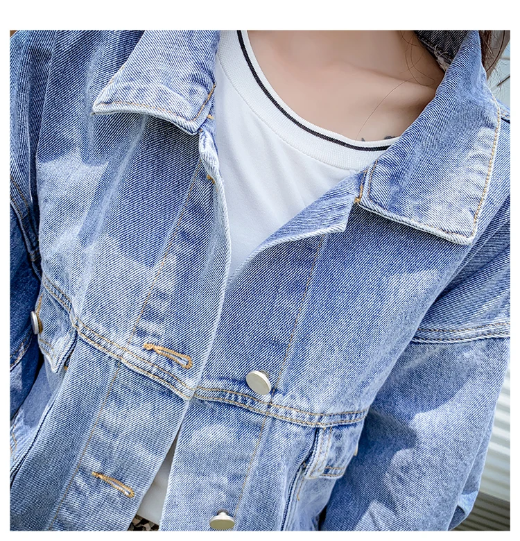 Korean Batwing Sleeve Denim Jacket Women Boyfriend Short Jeans Coat Streetwear Harajuku Vintage Spring Autumn Basic Jeans Jacket
Korean Batwing Sleeve Denim Jacket Women Boyfriend Short Jeans Coat Streetwear Harajuku Vintage Spring Autumn Basic Jeans Jacket