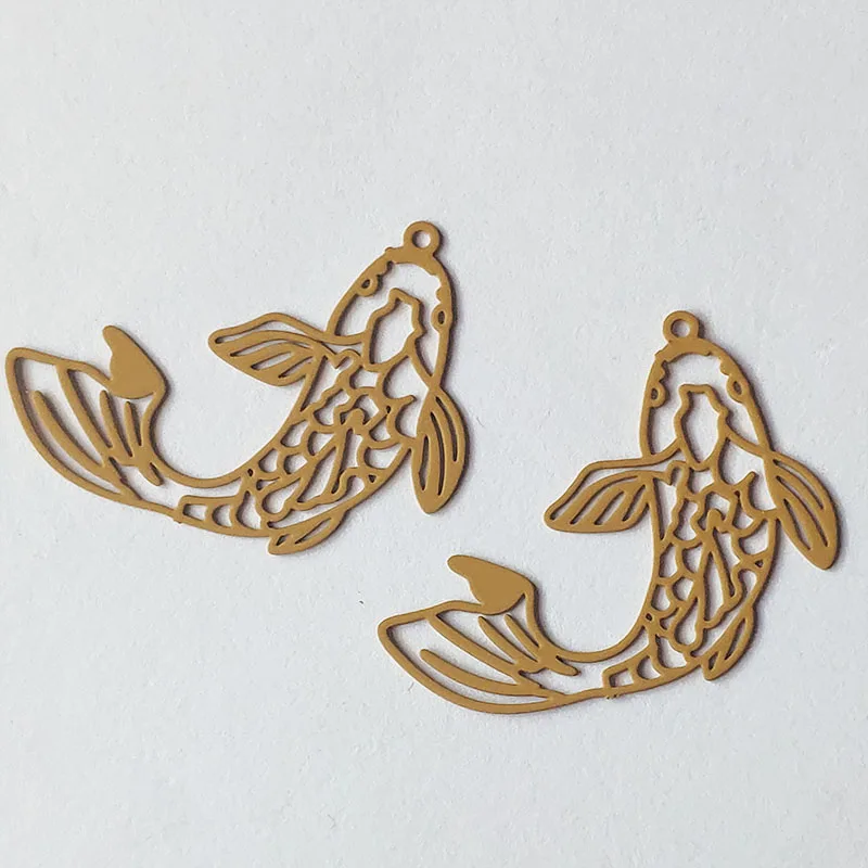 Filigree Solid Color Matt Fish DIY Accessories Components for Women Elegant Fashion Dangle Earrings Party Jewelry Gift Wholesale
Filigree Solid Color Matt Fish DIY Accessories Components for Women Elegant Fashion Dangle Earrings Party Jewelry Gift Wholesale
