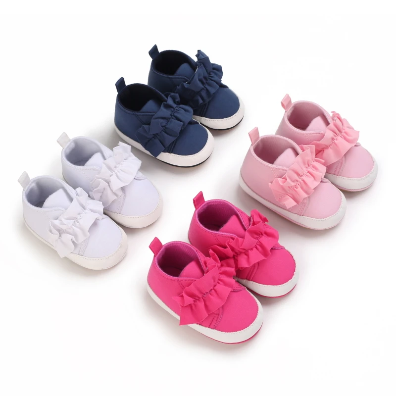 2021 Newborn Baby Shoes Cotton Ruffle Canvas Baby Sneakers Baby Boys Girls Shoes Baby Soft Sole Non-slip Toddler Shoes
2021 Newborn Baby Shoes Cotton Ruffle Canvas Baby Sneakers Baby Boys Girls Shoes Baby Soft Sole Non-slip Toddler Shoes